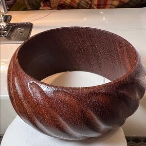 Wooden Bangle Bracelet